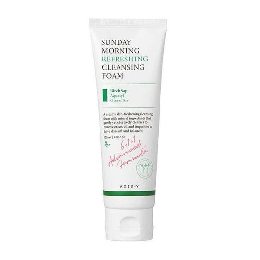 Axis- y Sunday morning refreshing cleansing foam