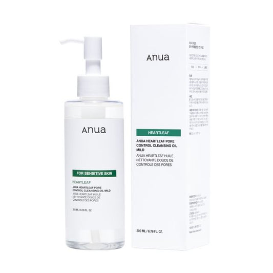 غسول زيتي للتحكم بالمسام Anua Heartleaf Pore Control Cleansing Oil